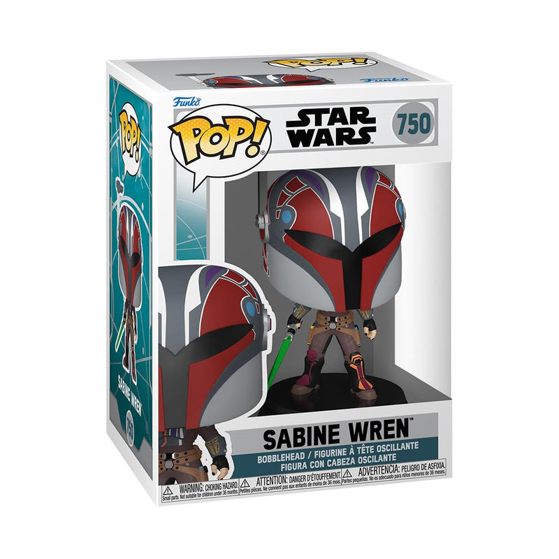 Pop! Star Wars: Ahsoka - Sabine Wren (Mandalorian Armor) 750