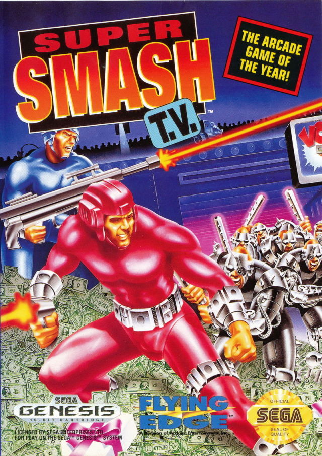 Super Smash TV - Sega Genesis Pre-Played