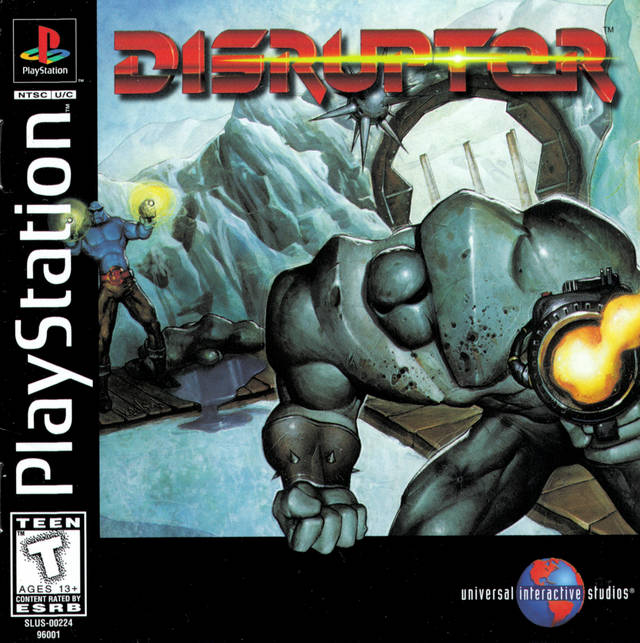 Disruptor Front Cover - Playstation 1 Pre-Played