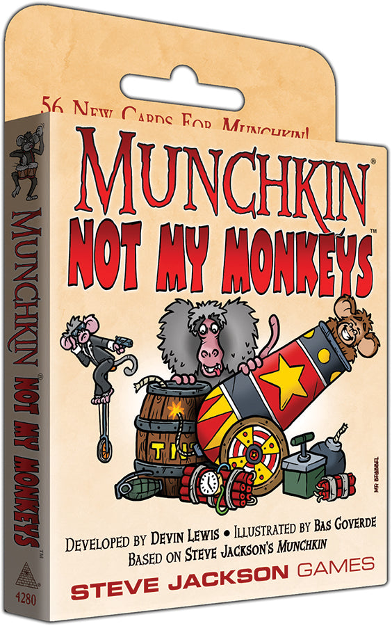 Munchkin Not My Monkeys Expansion