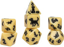 Golden Pup - RPG Dice Set (7)