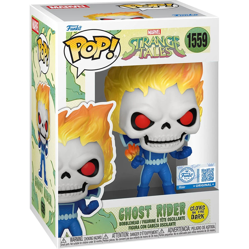 Pop! Marvel Strange Tales - Ghost Rider Glow in the Dark 1559 Entertainment Earth Exclusive