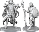 Mollymauk Tealeaf & Caduceus Clay W26 - Critical Role Unpainted Miniatures