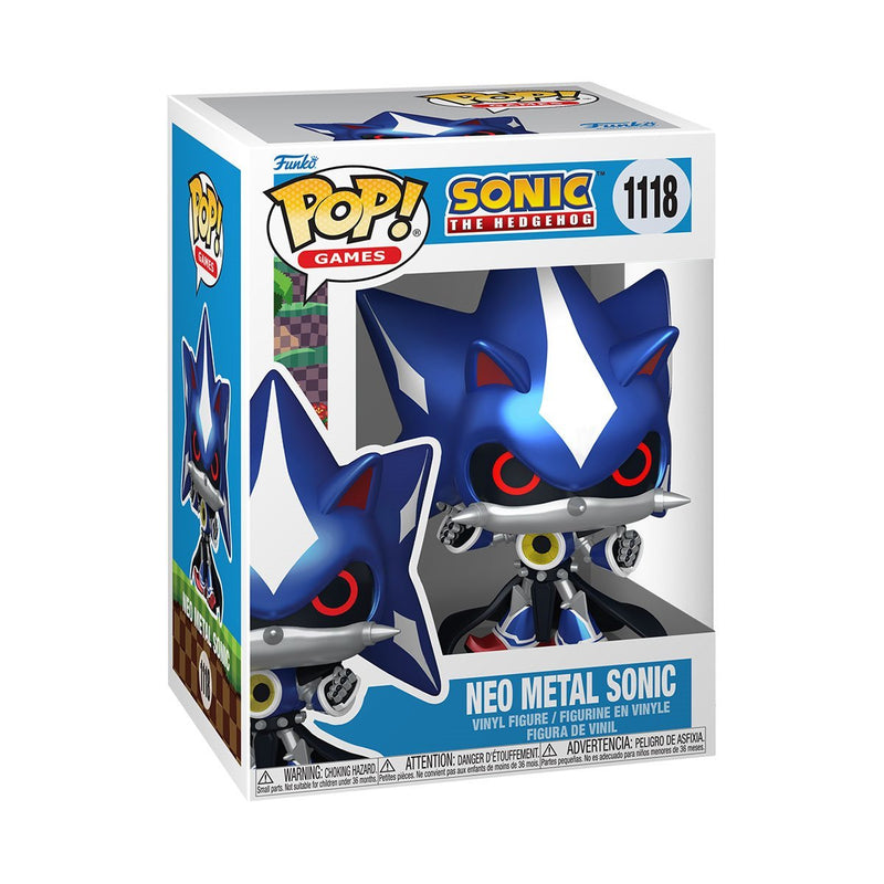 Pop! Sonic the Hedgehog - Neo Metal Sonic Metallic 1118
