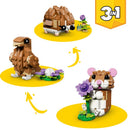 Lego Creator 3 In 1 - Cute Hamster with a Flower 31376