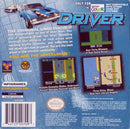 DRIVER Back Cover - Nintendo GameBoy Color Pre-Played