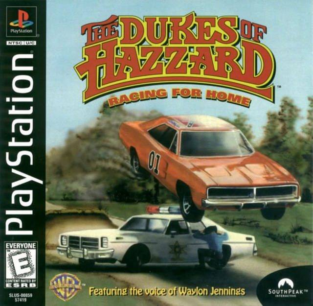 The Dukes of Hazzard Racing for Home - Playstation 1 Pre-Played