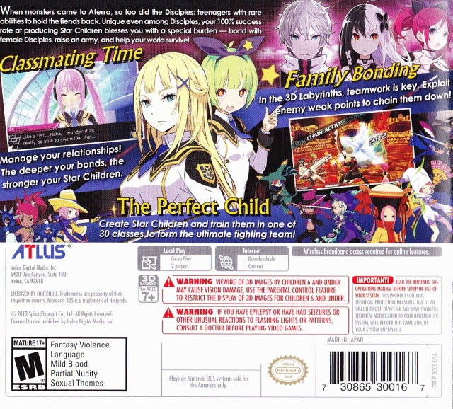 Conception II - Nintendo 3DS Pre-Played