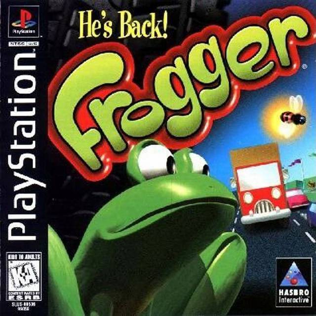 Frogger Front Cover - Playstation 1 Pre-Played