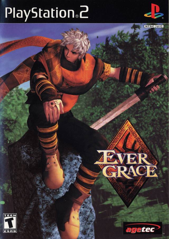 Evergrace Front Cover - Playstation 2 Pre-Played