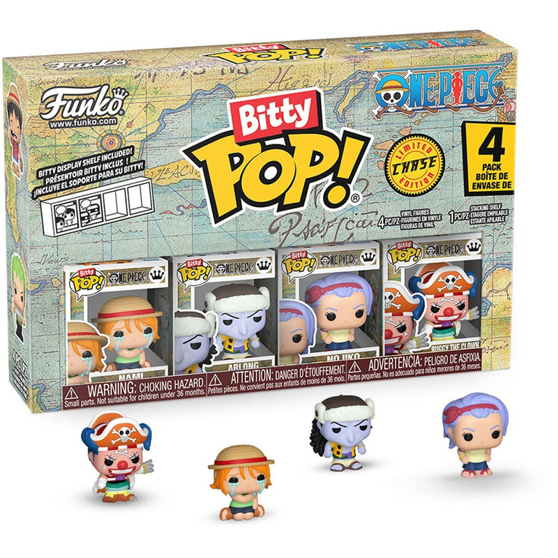 Bitty Pop! One Piece - Nami 4-Pack