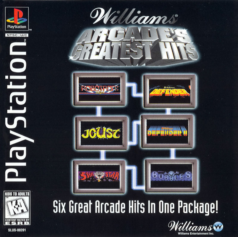 Williams Arcade Hits - Playstation 1 Pre-Played