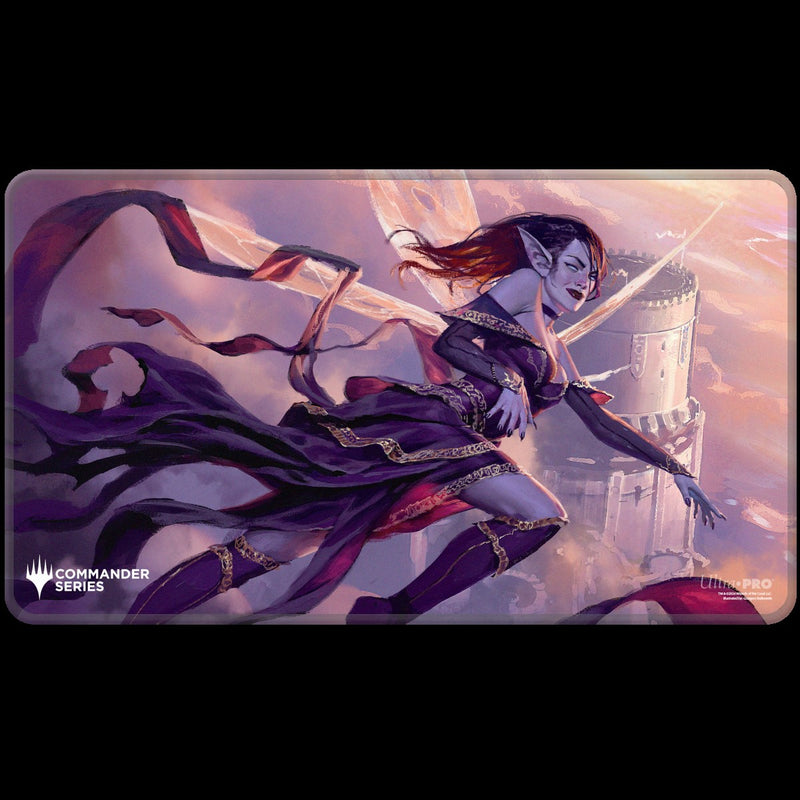 Commander Series Alela, Artful Provocateur Stitched Edged Playmat - Magic the Gathering TCG