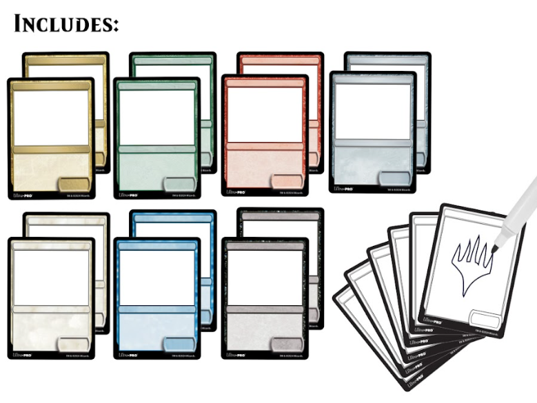Magic The Gathering Erasable Tokens