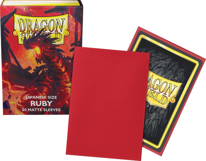 Dragon Shield Japanese Sleeves (60) Matte Ruby