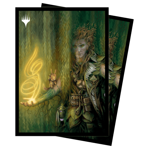 Murders at Karlov Manor Kaust, Eyes of the Glade Sleeves (100) - Magic the Gathering TCG