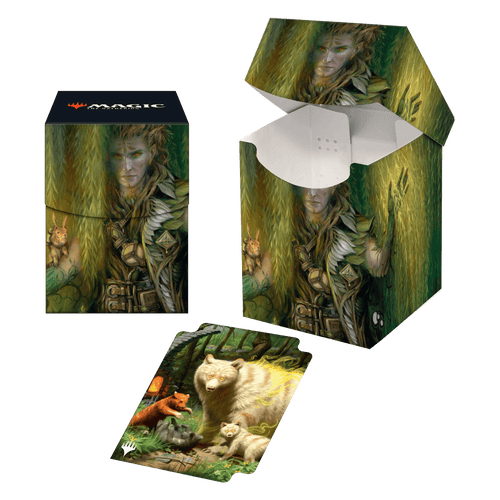 Murders at Karlov Manor Kaust, Eyes of the Glade 100+ Deck Box - Magic the Gathering TCG