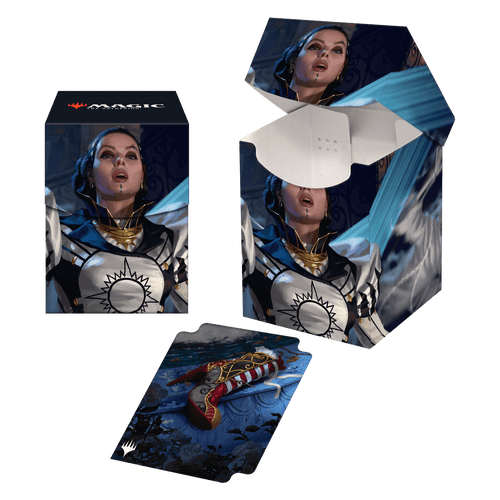 Murders at Karlov Manor Teysa, Opulent Oligarch 100+ Deck Box - Magic the Gathering TCG