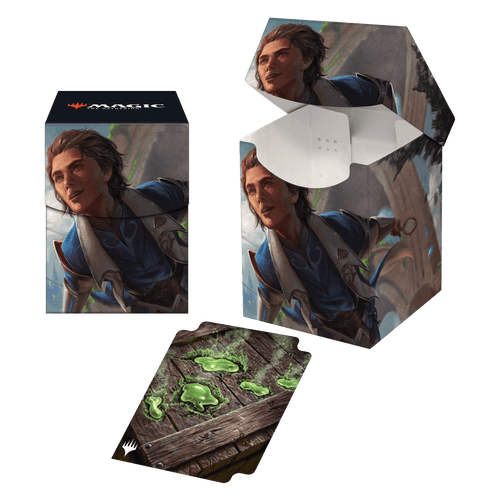 Murders at Karlov Manor Kellan, Inquisitive Prodigy 100+ Deck Box - Magic the Gathering TCG