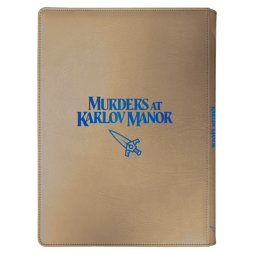 Murders at Karlov Manor 9-Pocket Premium Zip PRO-Binder - Magic the Gathering TCG