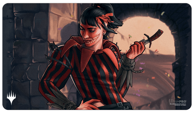 Massacre Girl, Known Killer Playmat - Magic the Gathering: Murders at Karlov Manor
