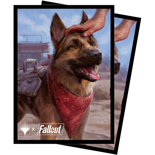 Fallout Dogmeat, Ever Loyal Sleeves (100) - Magic the Gathering TCG