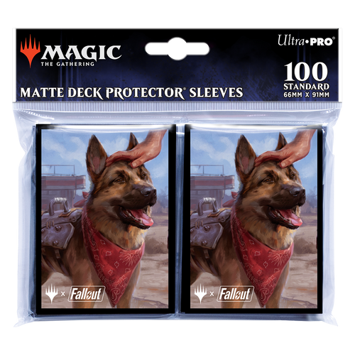 Fallout Dogmeat, Ever Loyal Sleeves (100) - Magic the Gathering TCG