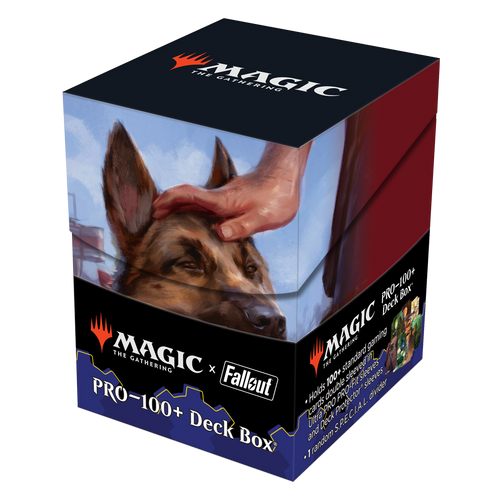 Fallout Dogmeat, Ever Loyal 100+ Deck Box - Magic the Gathering TCG