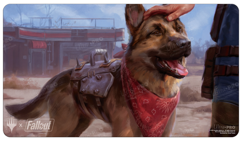 Fallout Dogmeat, Ever Loyal Playmat - Magic the Gathering TCG