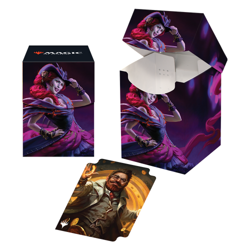 Magic the Gathering CCG: Outlaws of Thunder Junction 100+ Deck Box C