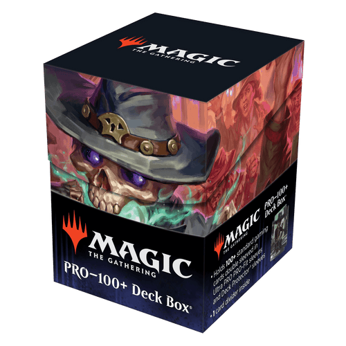 Magic the Gathering CCG: Outlaws of Thunder Junction 100+ Deck Box Key Art 1