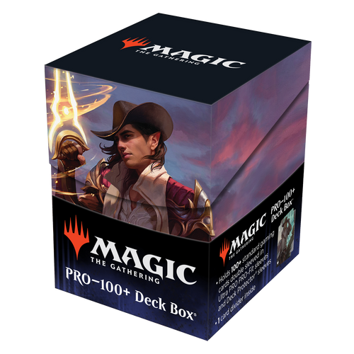 Magic the Gathering CCG: Outlaws of Thunder Junction 100+ Deck Box Key Art 3