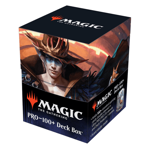 Magic the Gathering CCG: Outlaws of Thunder Junction 100+ Deck Box Key Art 4