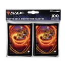 Modern Horizons 3 Ruby Medallion Protector Sleeves (100) - Magic the Gathering TCG