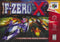 F-Zero X Front Cover - Nintendo 64 Pre-Played