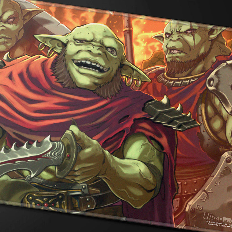 Commander Series Krenko, Mob Boss Stitched Edged Playmat - Magic the Gathering TCG