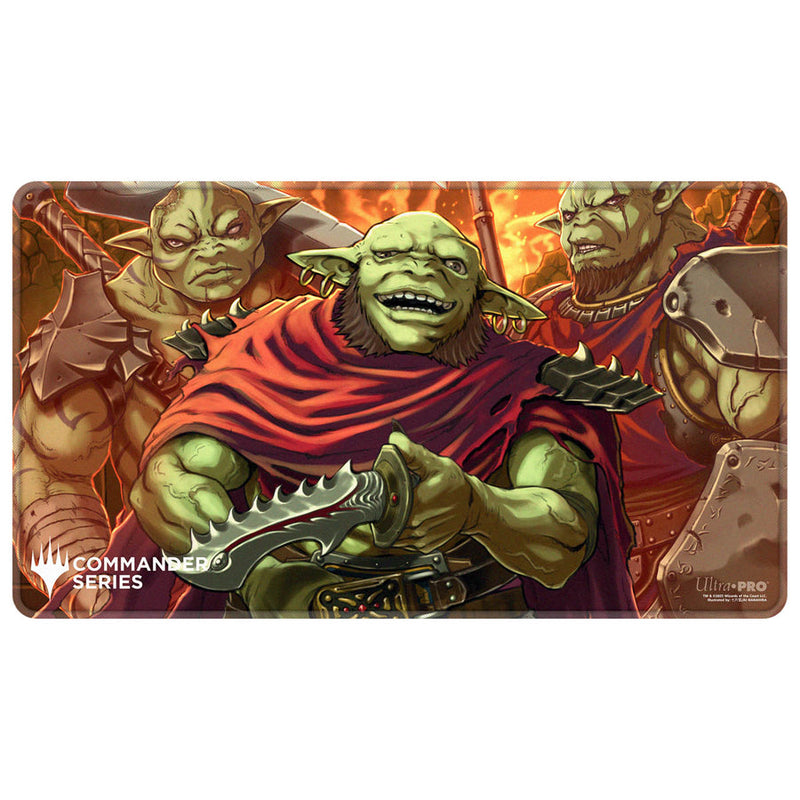 Commander Series Krenko, Mob Boss Stitched Edged Playmat - Magic the Gathering TCG