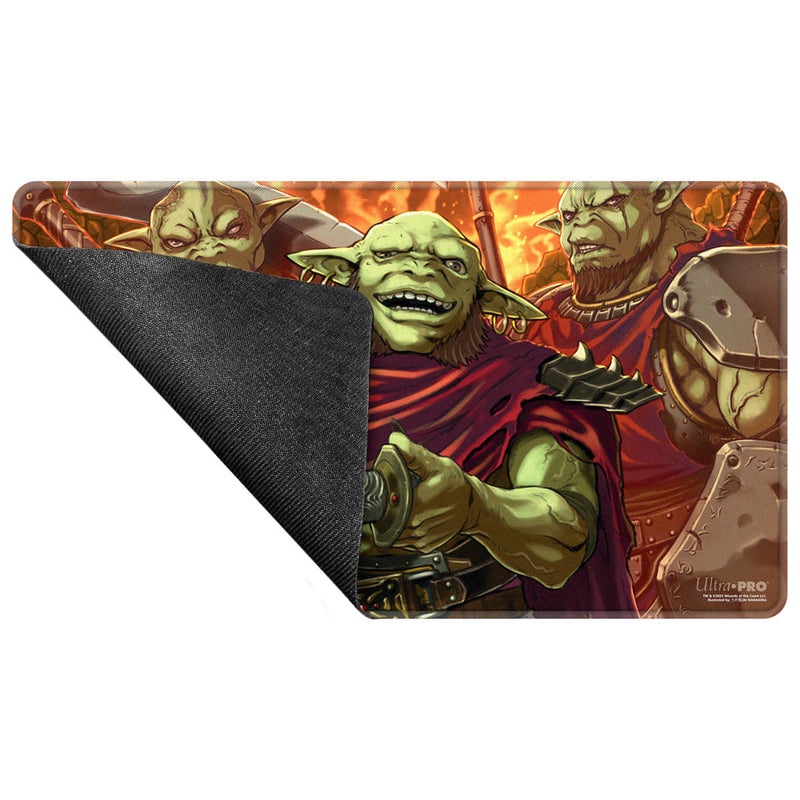 Commander Series Krenko, Mob Boss Stitched Edged Playmat - Magic the Gathering TCG