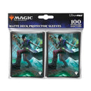 Magic the Gathering CCG: Duskmourn 100ct Deck Protector Sleeves Commander C