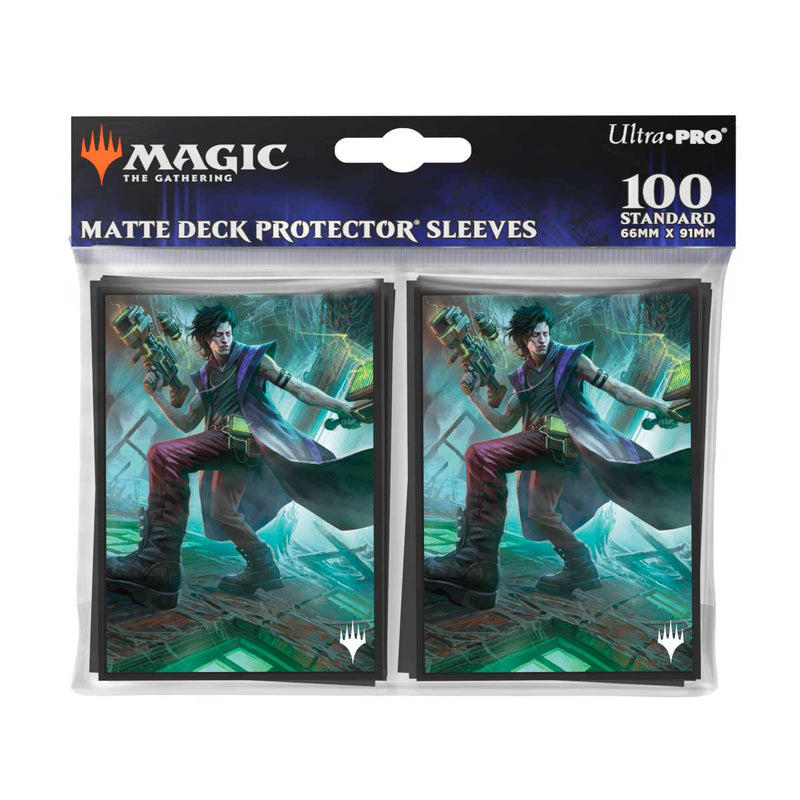 Magic the Gathering CCG: Duskmourn 100ct Deck Protector Sleeves Commander C