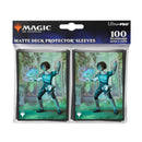 Magic the Gathering CCG: Duskmourn 100ct Deck Protector Sleeves Commander D