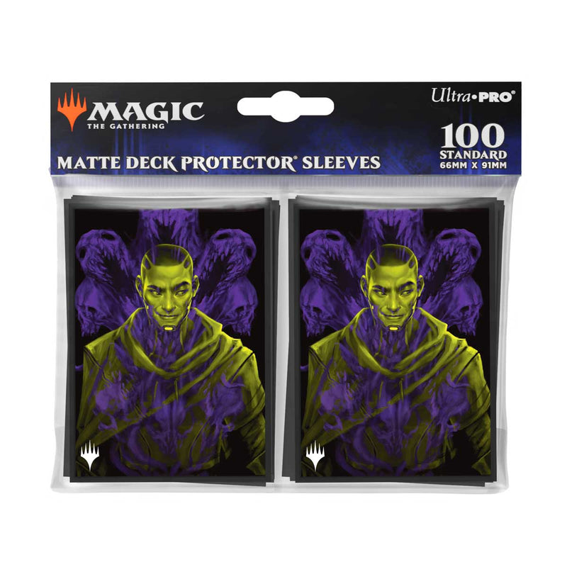 Magic the Gathering CCG: Duskmourn 100ct Deck Protector Sleeves Alt Art Key Character PW