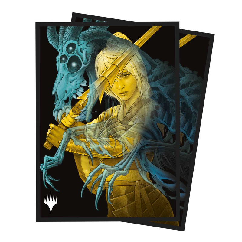 mtg duskmourn card sleeves Duskmourn House of Horror The Wandering Rescuer Sleeves (100)