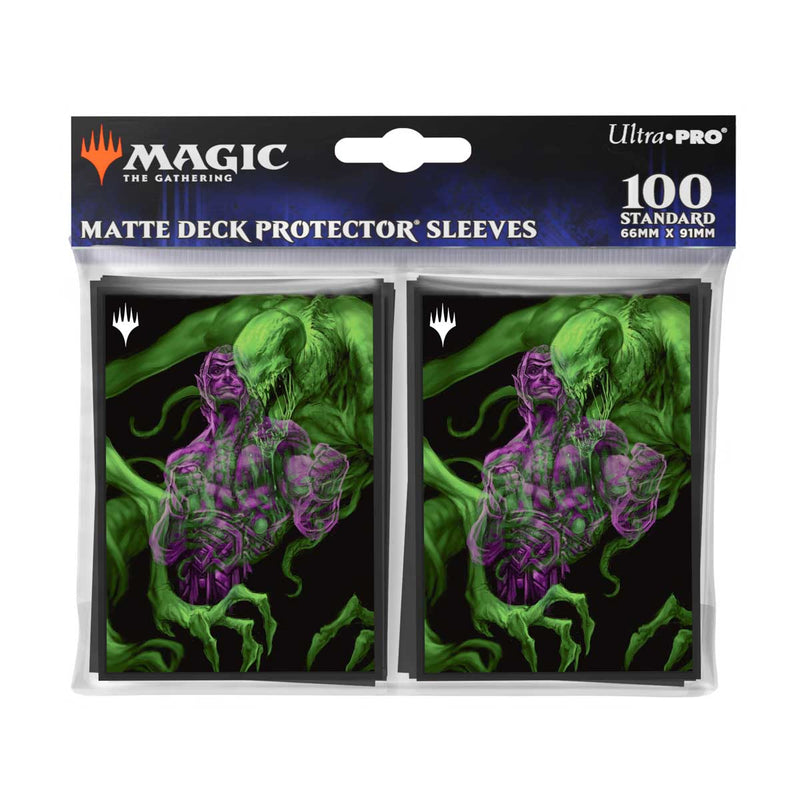 Magic the Gathering CCG: Duskmourn 100ct Deck Protector Sleeves Alt Art Key Character Mythic 2