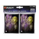 Magic the Gathering CCG: Duskmourn 100ct Deck Protector Sleeves Alt Art Key Character Mythic 3