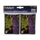 Magic the Gathering CCG: Duskmourn 100ct Deck Protector Sleeves Alt Art Key Character Mythic 4