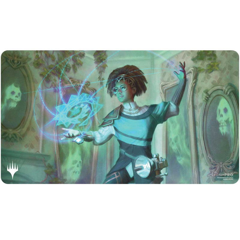 Duskmourn, House of Horror Zimone, Mystery Unraveler Playmat - Magic the Gathering TCG
