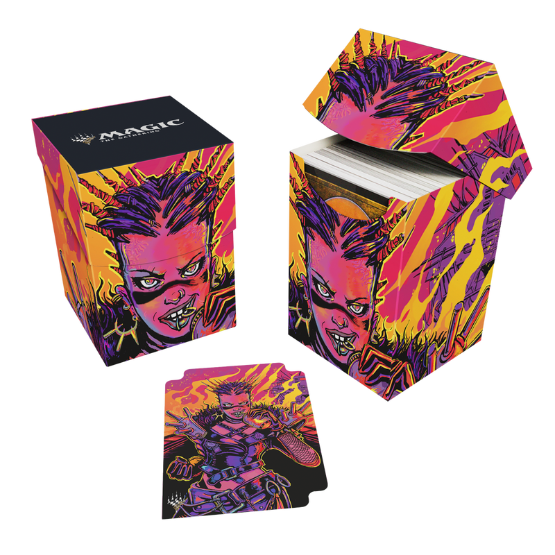 Aetherdrift Far Fortune, End Boss 100+ Deck Box - Magic the Gathering TCG