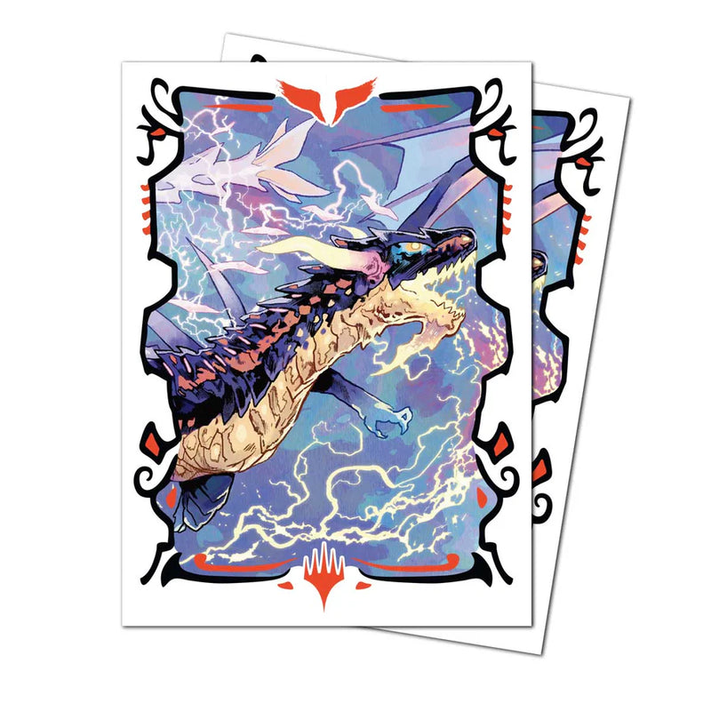 Tarkir Dragonstorm Neriv, Heart of the Storm Apex Deck Sleeves (105) - Magic the Gathering TCG