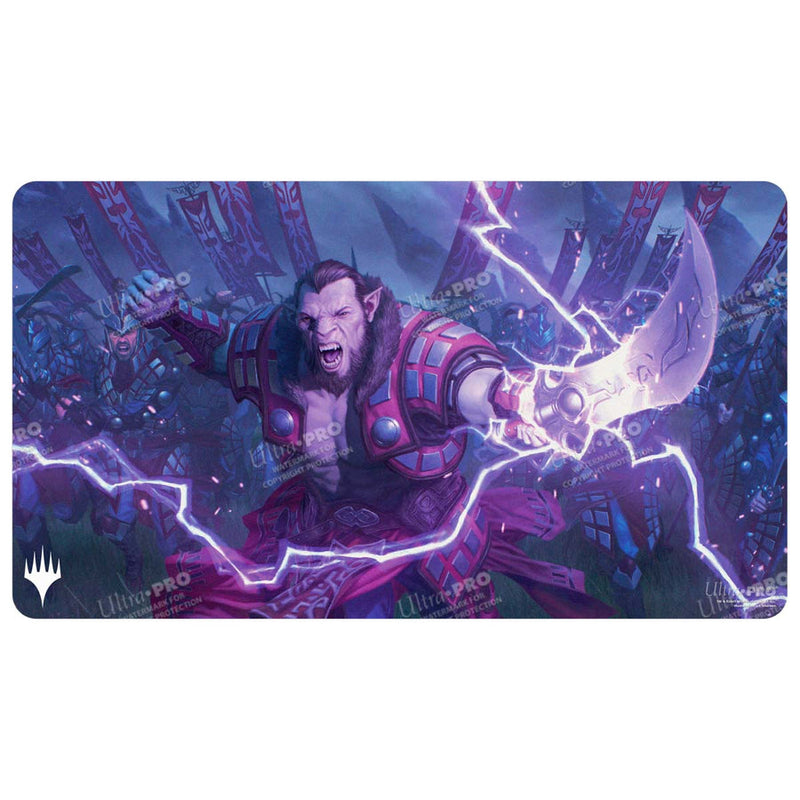 Tarkir Dragonstorm Zurgo Stormrender Playmat - Magic the Gathering TCG